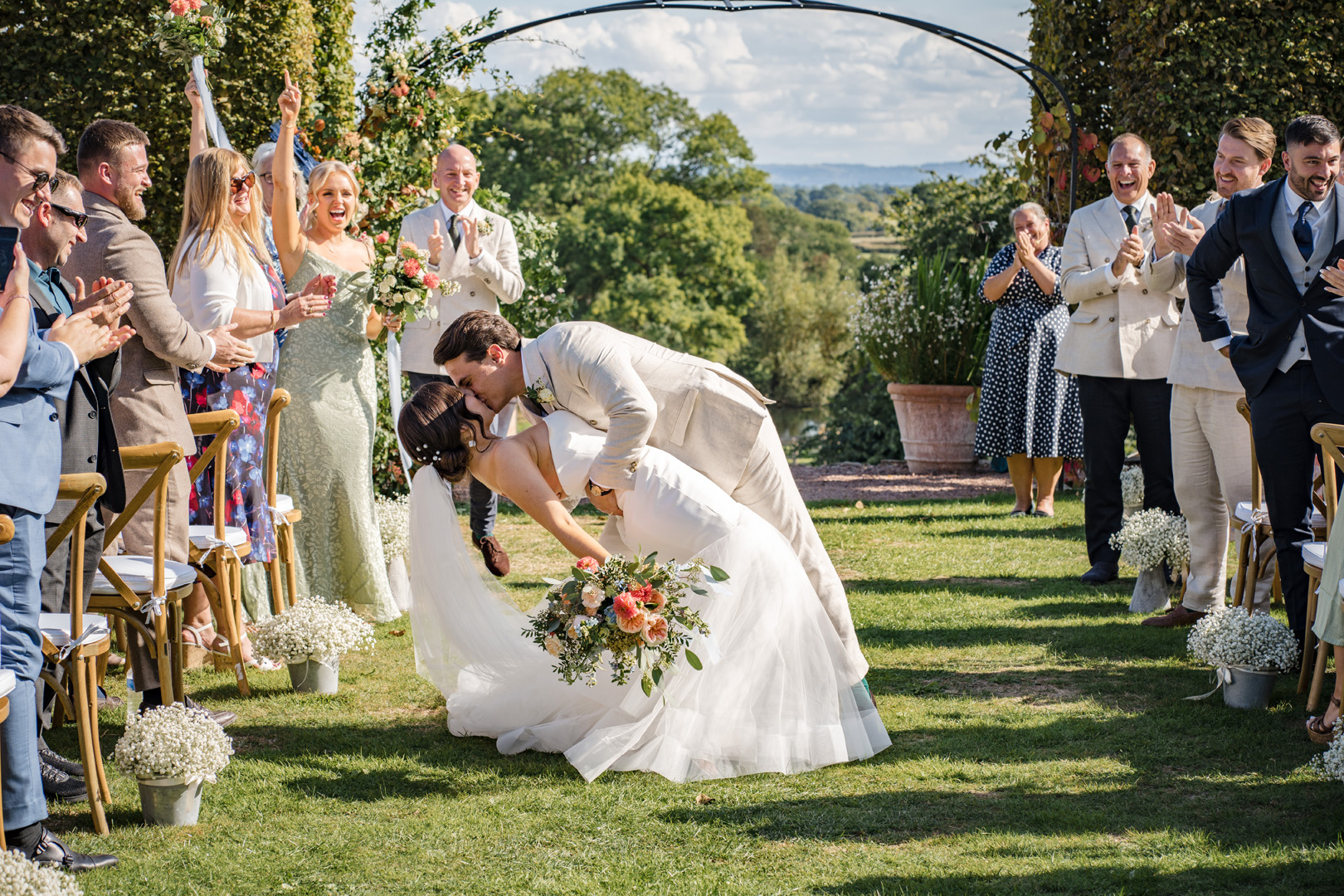 Our romantic and magical gardens at Pauntley Court are the perfect setting