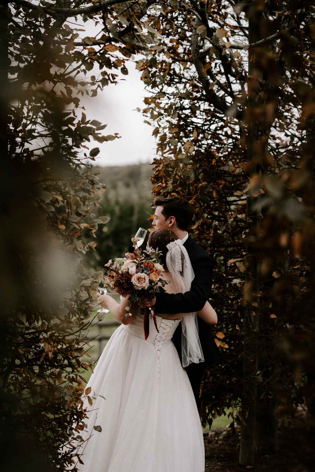 Looking out into the countryside